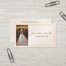 Carte de visite wedding planner