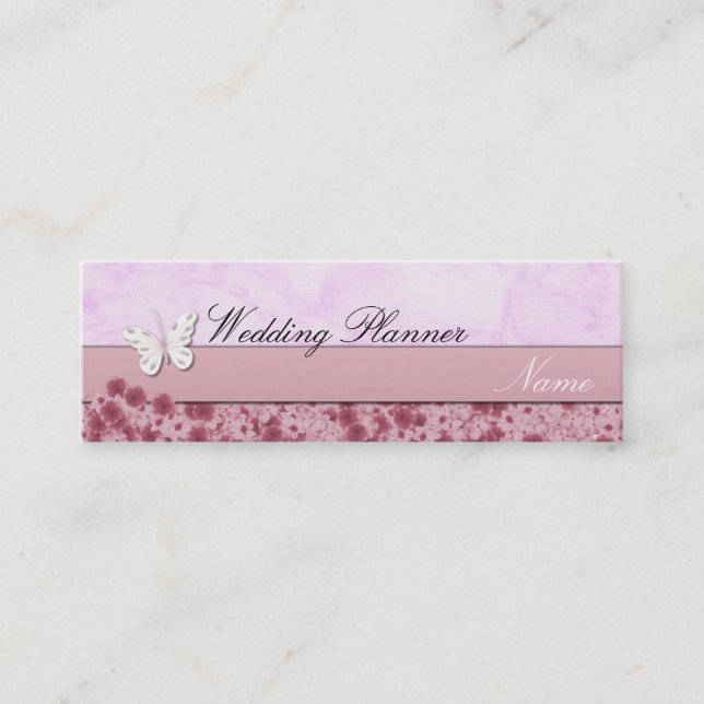 Carte de visite wedding planner (Devant)