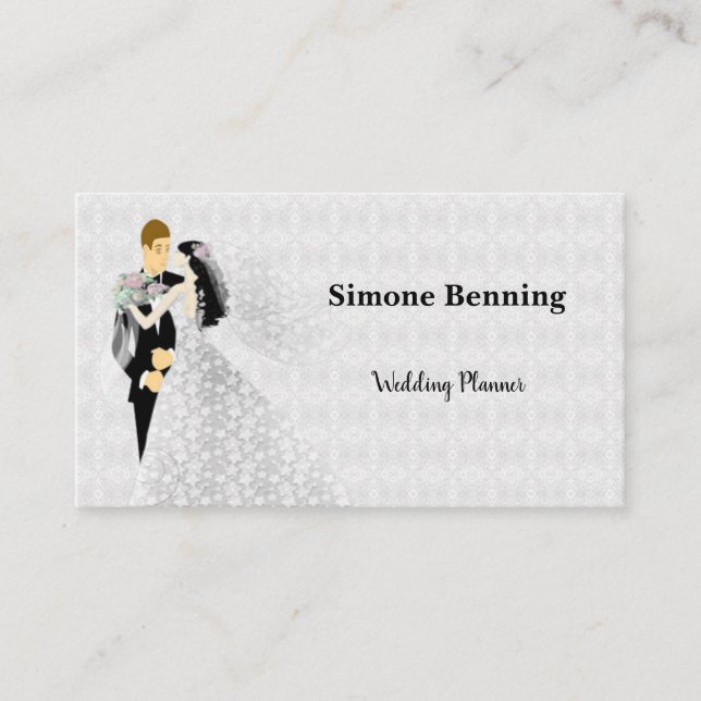 Carte de visite wedding planner (Devant)