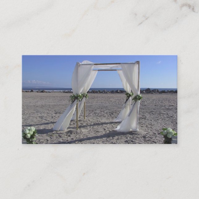 Carte de visite wedding planner (Devant)