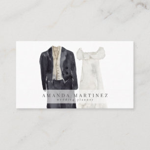 Carte De Visite Wedding planner de mariée et de chambre