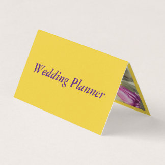 Carte De Visite Wedding planner de Pâques