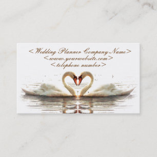 Carte De Visite Wedding planner du Coeur des Cygnes