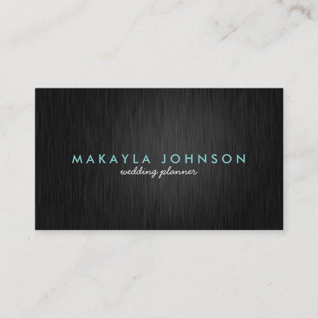 Carte De Visite Wedding planner professionnel moderne et minimal (Devant)