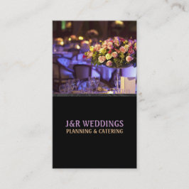 Carte De Visite Wedding planner, Restauration, Restaurant,
