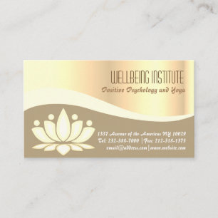 Carte De Visite Wellness business cards