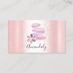 Carte De Visite Wellness Spa Massage Thérapie Réflexologie Rose