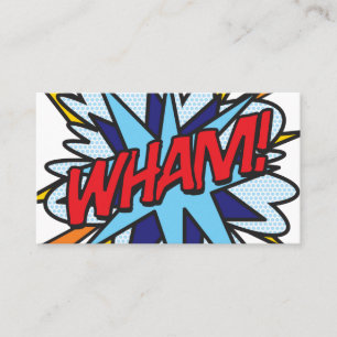 Carte De Visite WHAM Fun Retro