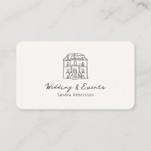 Carte De Visite Whimsical, dessiné à la main, illustratif