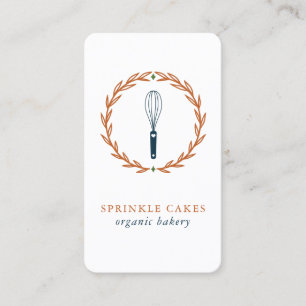 Carte De Visite Whisk de boulangerie 