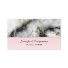 White Gray Marble with Gold Ribbon