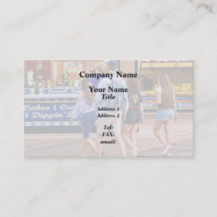 Carte De Visite Wildwood NJ – Boulangerie de la Promenade