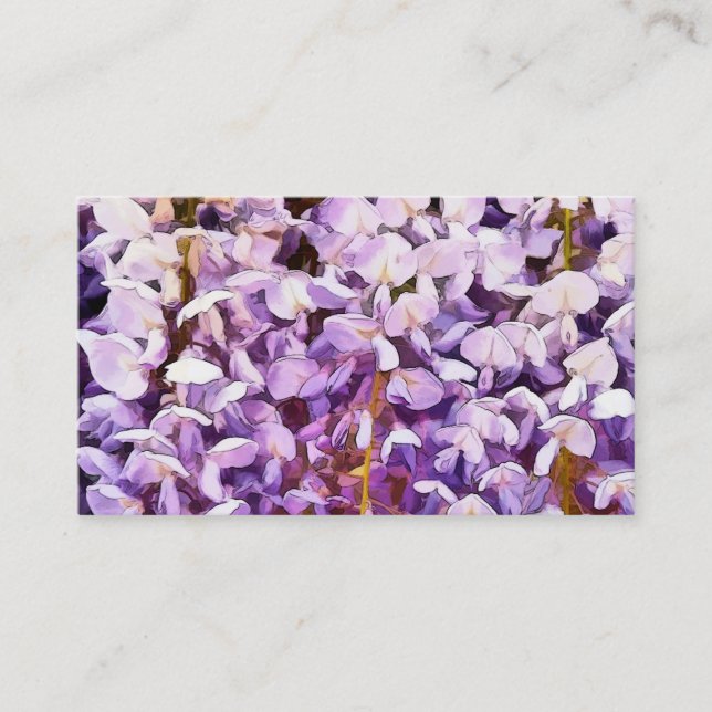 CARTE DE VISITE WISTERIA (Devant)