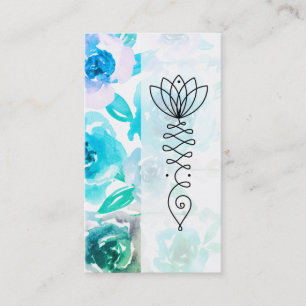 Carte De Visite *~* Wisteria et fleurs Roses Chemin du Nirvana