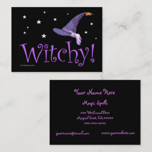 Carte De Visite Witchy