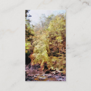 CARTE DE VISITE WOODLAND STREAM