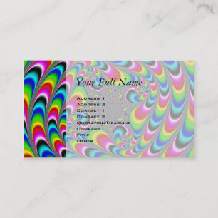 Carte De Visite Woooo Mandelbrot Fractal