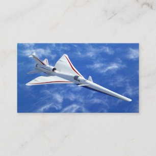 Carte De Visite X-59 Avion à réaction supersonique à faible poussé
