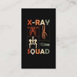 Carte De Visite Xray Skeleton Bones Radiologiste drôle Radiologie