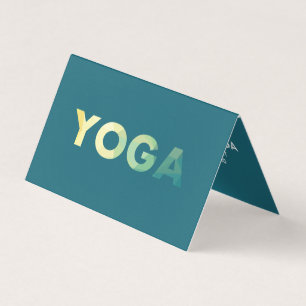 Carte De Visite Yoga Mandala personali trainer yogi