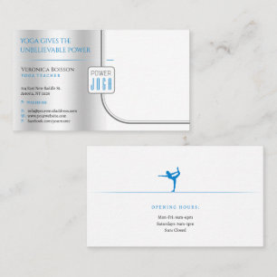 Carte De Visite Yoga   Professeur professionnel