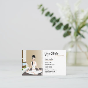 Carte De Visite Yoga   Professionnel