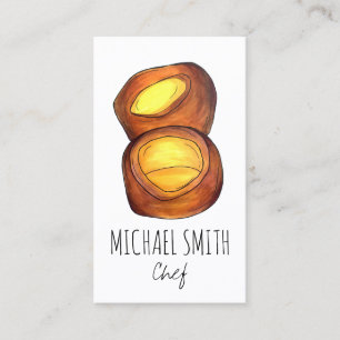 Carte De Visite Yorkshire Pudding Nord Angleterre Royaume-Uni