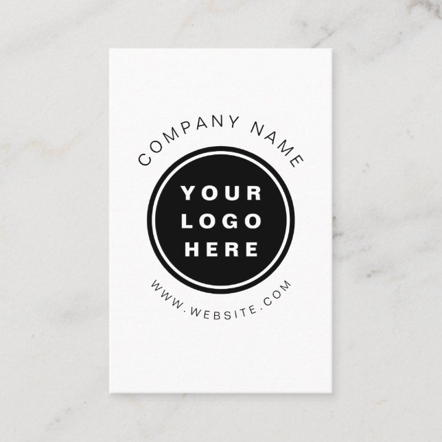 Carte De Visite Your Business Logo Promoteur Business Company (Devant)