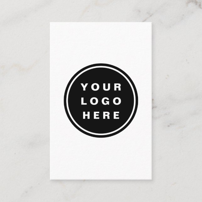 Carte De Visite Your Business Logo Promoteur Business Company (Devant)