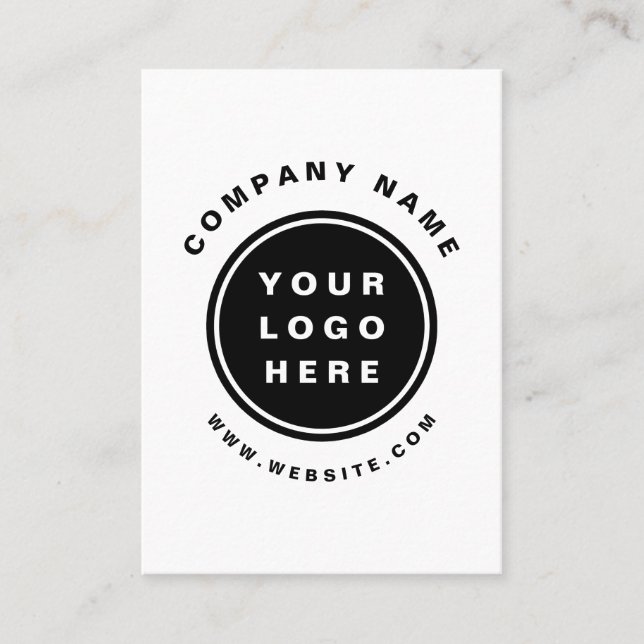 Carte De Visite Your Business Logo Promoteur Business Company (Devant)