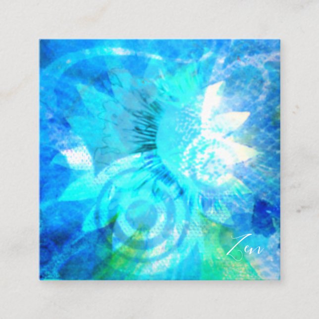 Carte de visite Zen (Devant)