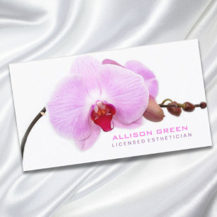 Carte De Visite Zen Aromathérapie SPA Beauté Salon Esthétique