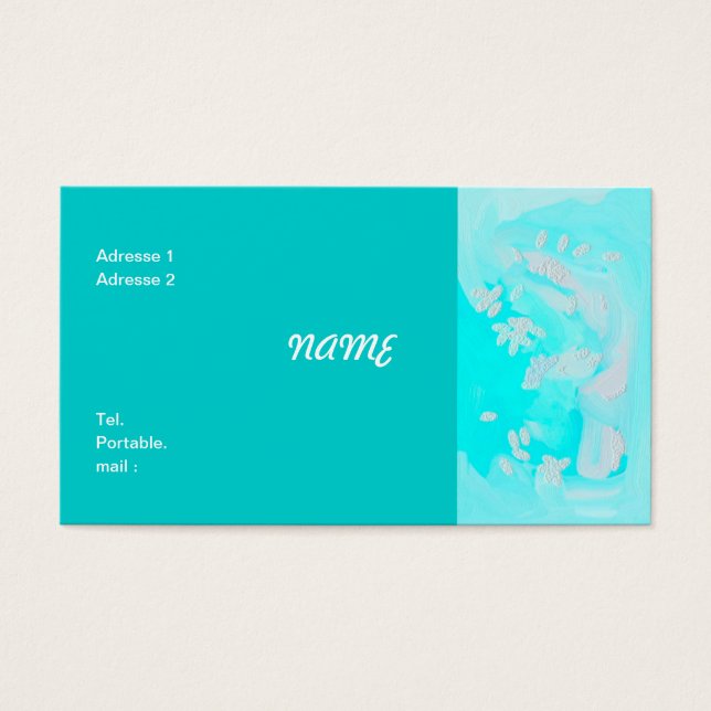 CARTE DE VISTE (Devant)