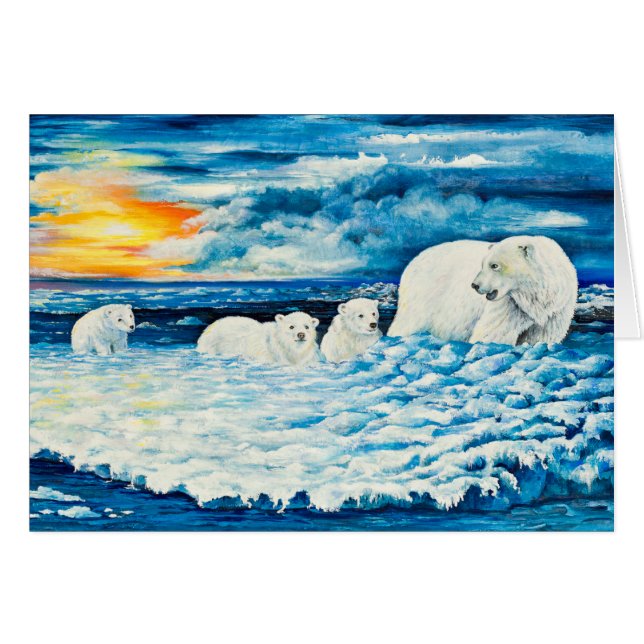 Carte de voeux (Devant horizontal)