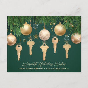 Carte de vœux 2022 Golden Keys Real Estate