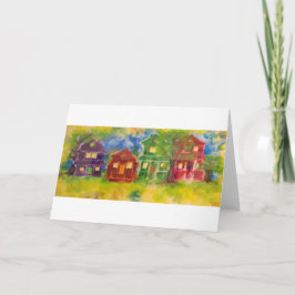 Carte de voeux 5x7 - Facteurs - par Lucie Bergeron