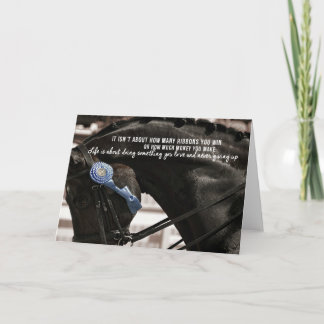 CARTE DE VOEUX 5x7 NOIRE ET BLEUE