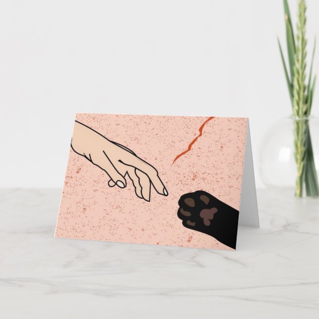 Carte de voeux à distance (Devant)