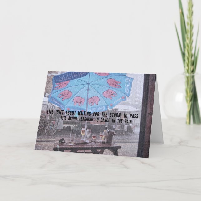 Carte de voeux ABANDONNÉE (Devant)