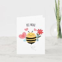 Carte de vœux Abeille Mienne