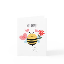Carte de vœux Abeille Mienne