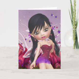 Carte de voeux Adele Fairy