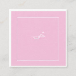 Carte de voeux Affaires Rose