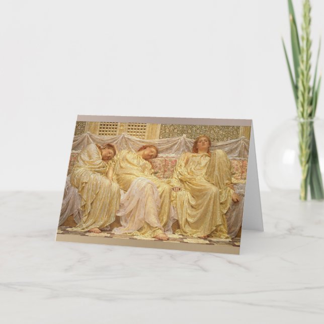 Carte de voeux Albert Moore Dreamers CC0725 (Devant)
