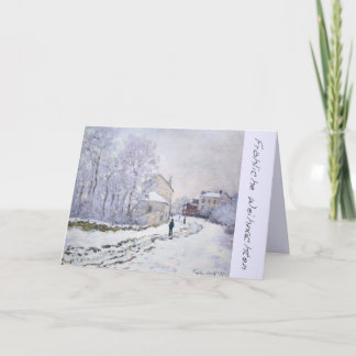 Carte de voeux allemande Fröhliche Weihnachten