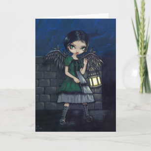 Carte de voeux "allumant manière"