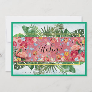 Carte de voeux Aloha