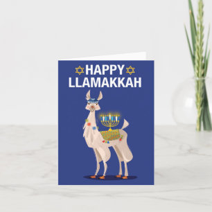 Carte de voeux amusante - Fête juive Llamakkah