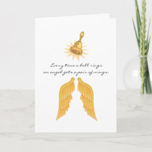 Carte de voeux Angel Wings
