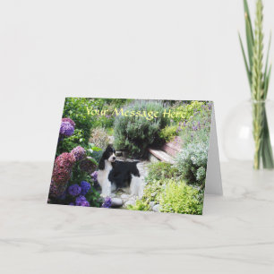 Carte de voeux anglaise Springer Spaniel